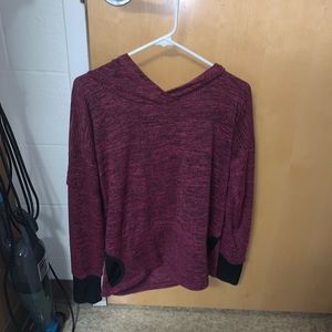 Burgundy RBX Running Sweatshirt